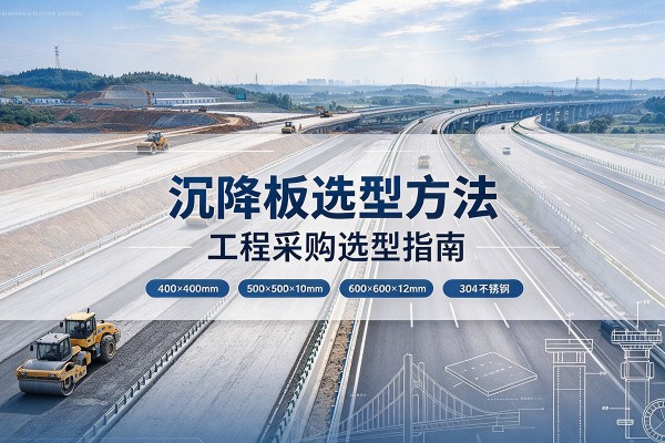 勐海沉降板选择方法